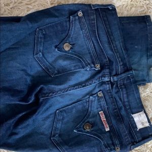 dark blue Hudson jeans
